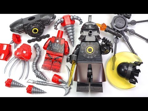 Skibidi Toilet Multiverse Sinister Titan Clockman | Titan Drillman 2.0 |DOM Studio Minifigure KDL852