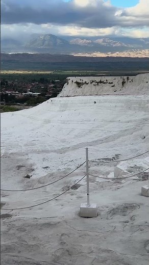 世界遺産】パムッカレ温泉をズームアウト！白い石灰棚と壮大な絶景【Pamukkale Hot Springs Cotton Castle / 海外旅行