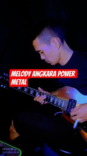 Melody Angkara power metal#guitarcover #sologuitar #fypシ゚viral #fypshorts