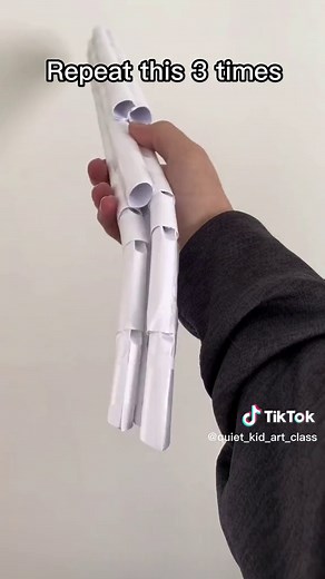 Youtube in my bio! Subscribe! #quietkidartclass #papergun #paperrifle #fakegun #fakegun⚠️ #scout #steyrscout #tuto #tutorials