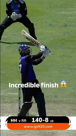 UNBELIEVABLE final over! 😱