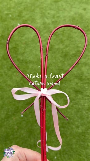 💕NATURE HEART WANDS💕 An adorable and easy to source activity for a Valentine’s or love themed idea. You only need two bendy sticks (dogwood or willow is perfect!) and something to tie with such as ribbon or a pipe cleaner. Pipe cleaners are easier for little hands to bend and tie compared to ribbon. The resource is available to download on my website. Free for members! The membership has an exclusive 15% off discount for this week only using the code FIFTEENOFF, available on the yearly option 