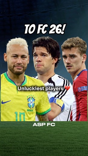 I added the UNLUCKIEST players in football history to FC 26!