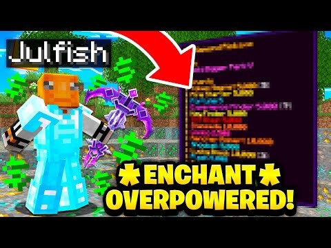 The MOST *OVERPOWERED* ENCHANT on NEW Minecraft Skyblock! | Minecraft Skyblock Server EPISODE #4