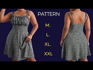 How to Sew a Stylish Summer Dress in Just 10 Minutes – Easy for All Sizes! #sewing #diy #style