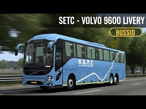 🤩 Brand New SETC VOLVO 9600 LIVERY RELEASED - ABIS LIVERY WORLD