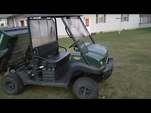 2012 Kawasaki mule 4010 4x4 power steering fuel injected 620 cc 174 hours