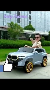 Kids Electric Ride on Car BMW WITH REMOTE CONTROL Led lights Music &...