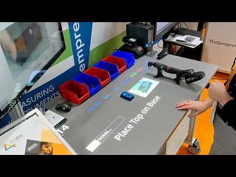 Arkite HIM operator guidance system, integrated with Desoutter smart tool