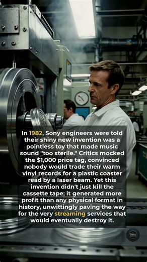 In the 1980s, the development of "CDs" changed the way we listen to music.