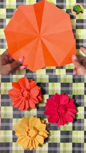 Origami Gerbera Flower | Paper Flower | Origami Ideas #origami#origamiflower#origamiflowers