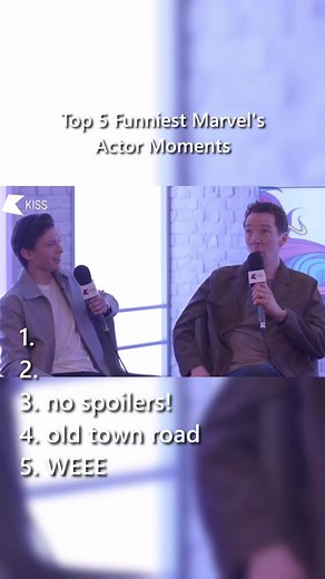 Top 5 Funniest Marvels Actor Moments 🤣🤣 #top5 #funnymoments #marvel #anthonymackie #sebastianstan #t | Top5 Ultimate