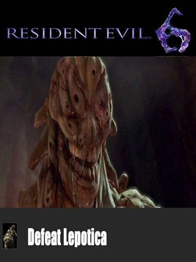 Resident Evil 6 (PS3) - Defeat Lepotica #challenge #videojuegos #gaming #twitch #videogame #residentevil #capcom #capcomgames #residentevilboss #playstation #playstationportal #ps3 #fyp #playstation3 #chrisredfield #residentevil4 #leonskennedy #residentevil6 #residentevil6edit #re6