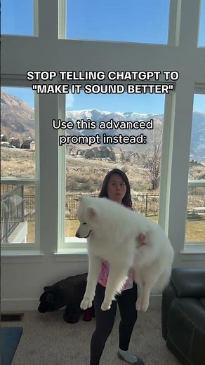 Stop Telling ChatGPT to "Make It Sound Better"