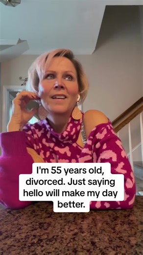 55-Year-Old Divorced Woman Living Alone in USA