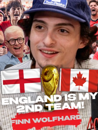 Finn Wolfhard is loving the World Cup and says England is officially his second team! We'll take it! 🏴󠁧󠁢󠁥󠁮󠁧󠁿✨ #virginradiouk #worldcup