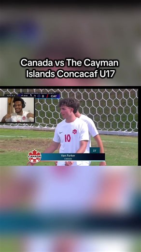 Brad Reacts To Canada Vs the Cayman Islands in the Concacaf U17 Qualifiers #fyp #football #concacaf #caribbean #footballtiktok