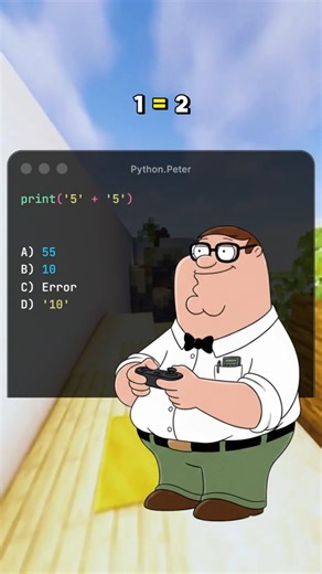 This catches EVERYONE off guard! 😂 Strings and numbers are totally different! Comment if you got tricked! 🤡 | Python.Peter