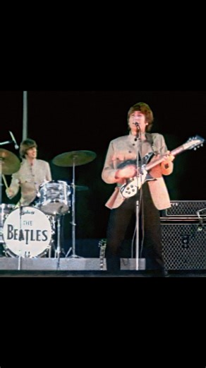 FlamingBeatles on Instagram: "On August 15th, 1965, The Beatles performed live at Shea Stadium. The concert was filmed with multiple 35mm cameras and recorded on audio as well. It was eventually released in mid-1966, but the broadcast featured several audio overdubs replacing the original concert sound, including brand-new studio recordings of “Ticket to Ride,” “I Feel Fine,” and “Help!” with crowd noise added over them. The Shea Stadium special has never been officially released on home media, 