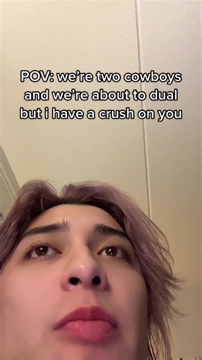 POV: Cowboys in a Duel with a Crush Twist