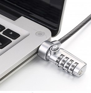 [Hot Item] Yh1512 Laptop Lock Universal Notebook Combination Security Cable 4 Digit Cable Lock
