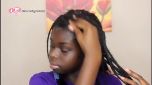 7K views · 84 reactions | Watch as she washes her box braids and it does not get messy or frizzy. | DiscoveringNatural | Facebook