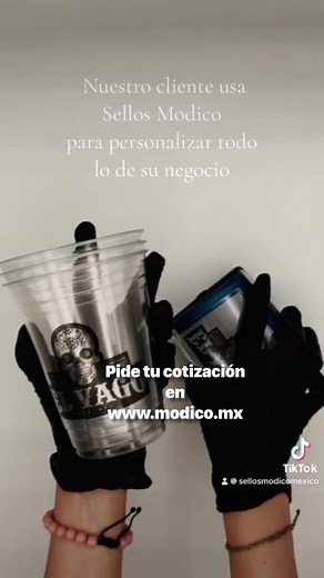 Más información y precios en www.modico.mx o al WhatsApp 551265 1060 #sellospersonalizados #sellosparadesechables #cafeterias #restaurantes #modico #sellosdecalidad #sellosmodicodemexico