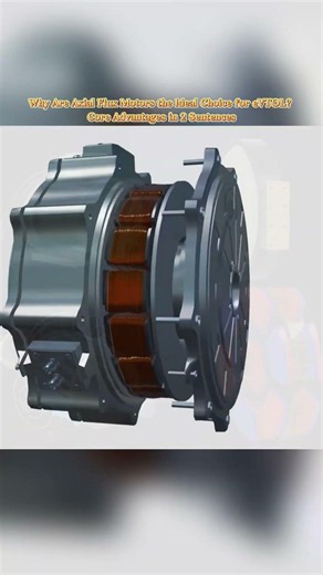 Why Are Axial Flux Motors the Ideal Choice for eVTOL?