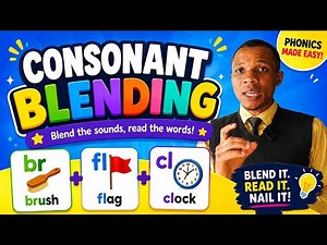 Consonant Blending Made Easy (Learn, Blend Sounds Fast)