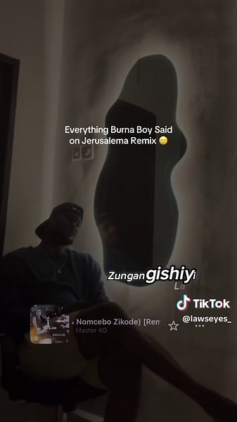 Burna Boy's Insights on Jerusalema Remix