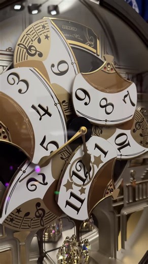 Timeless Moments Clocks | heres a demo of THREE different melodies on this beautiful new Seiko clock…i got goosebumps hearing these are the first time on last... | Instagram