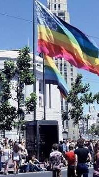 A brief history of the Pride Flag and the gay activist artist behind it