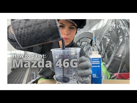 How to paint MAZDA 46G