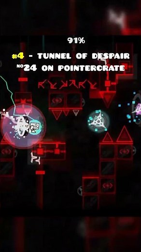 Cursed's Top 5 Hardest Extreme Demons in Geometry Dash! #geometrydash #pointercrate