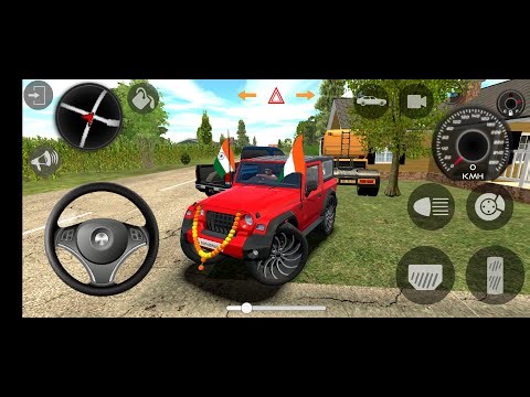 😱 LIVE | Indian Car Simulator 3D Gameplay 🚘 | Mahindra Thar Offroad | Gadi Wala Game | Sonu Bhai