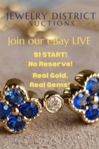 [Duplicate] $1 START | Luxury Diamonds, Gemstones & Gold Estate Jewelry Sale | eBay Live Video