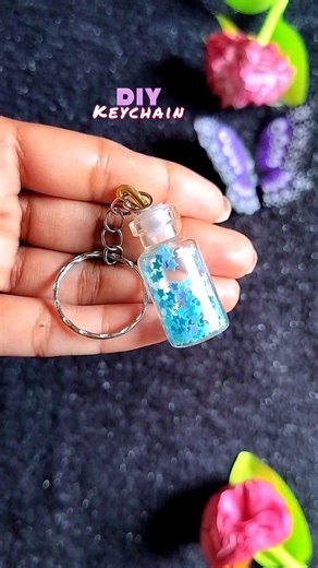 ✨Easy keychain Idea🤩 #shorts #trending #viral #art #diy #keychain #youtubeshort #craft #easycraft
