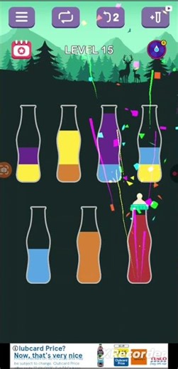 💧Water Sort Puzzle:Level 15🧪