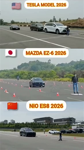 Tesla vs Mazda vs NIO: The Ultimate Auto-Braking Test! (Shocking Results)