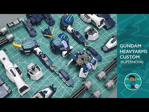 ▶GUNPLA◀ Supernova Gundam Heavyarms Custom | TheGPWorx