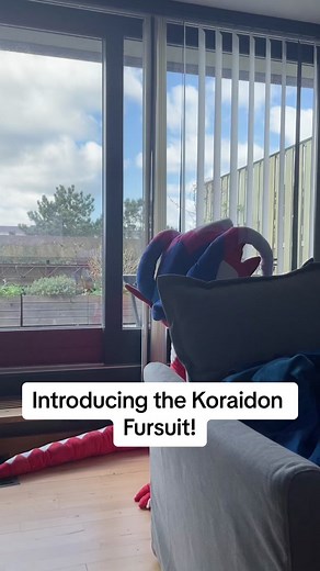 Koraidon Fursuit Creation for Pokemon Events