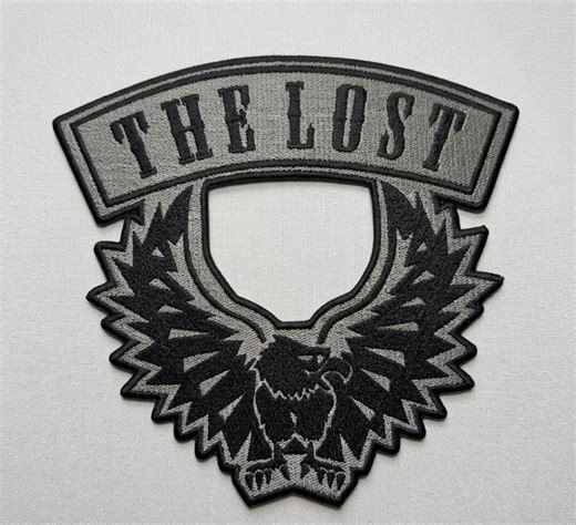 The Lost MC Eagle Embroidered Large Patch for Jackets, Vests, and Custom - Etsy