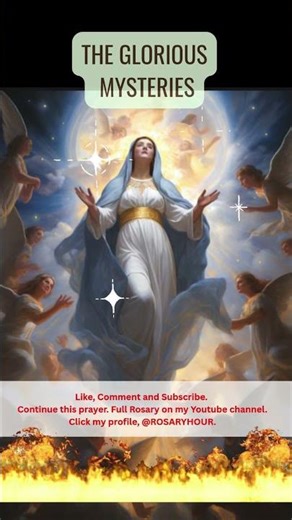 The Complete Glorious Mysteries on my Youtube Channel ‪@Rosaryhour‬