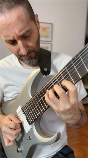 Untitled No. 6 | 8-string guitar (close-up)