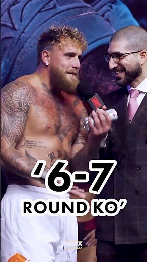 '6-7 round KNOCKOUT': Jake Paul's prediction for Anthony Joshua fight | MMA Fighting