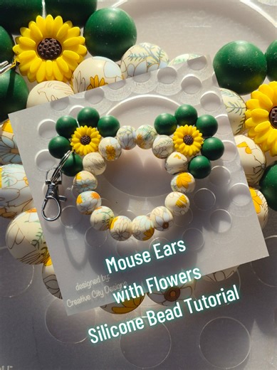 Adorable Flower Ear Mouse Heads Tutorial