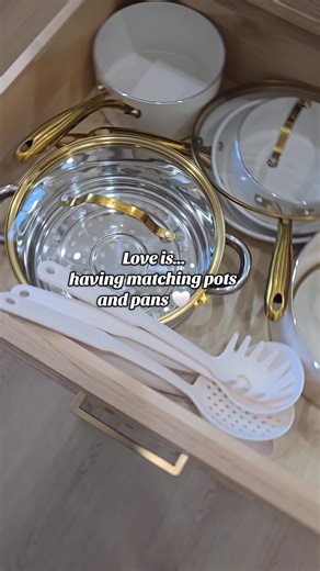 Luxury Kitchen Organization with Gotham Steel Cookware Set