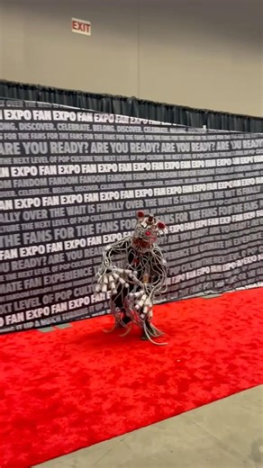 Molten Freddy at FanExpo Red Carpet