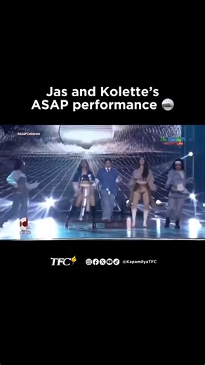781K views · 10K reactions | Jas and Kolette are glowing on the ASAP stage! 勺✨ #JasDudleyScales #KoletteMadelo #ASAP #ASAPCelebrate #JasLette | TFC The Filipino Channel | Facebook