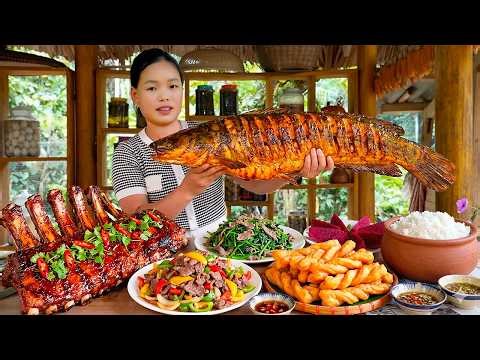 Reviving Traditional Recipes | Cooking All Delicious Dishes for Family Meals With Single Girl